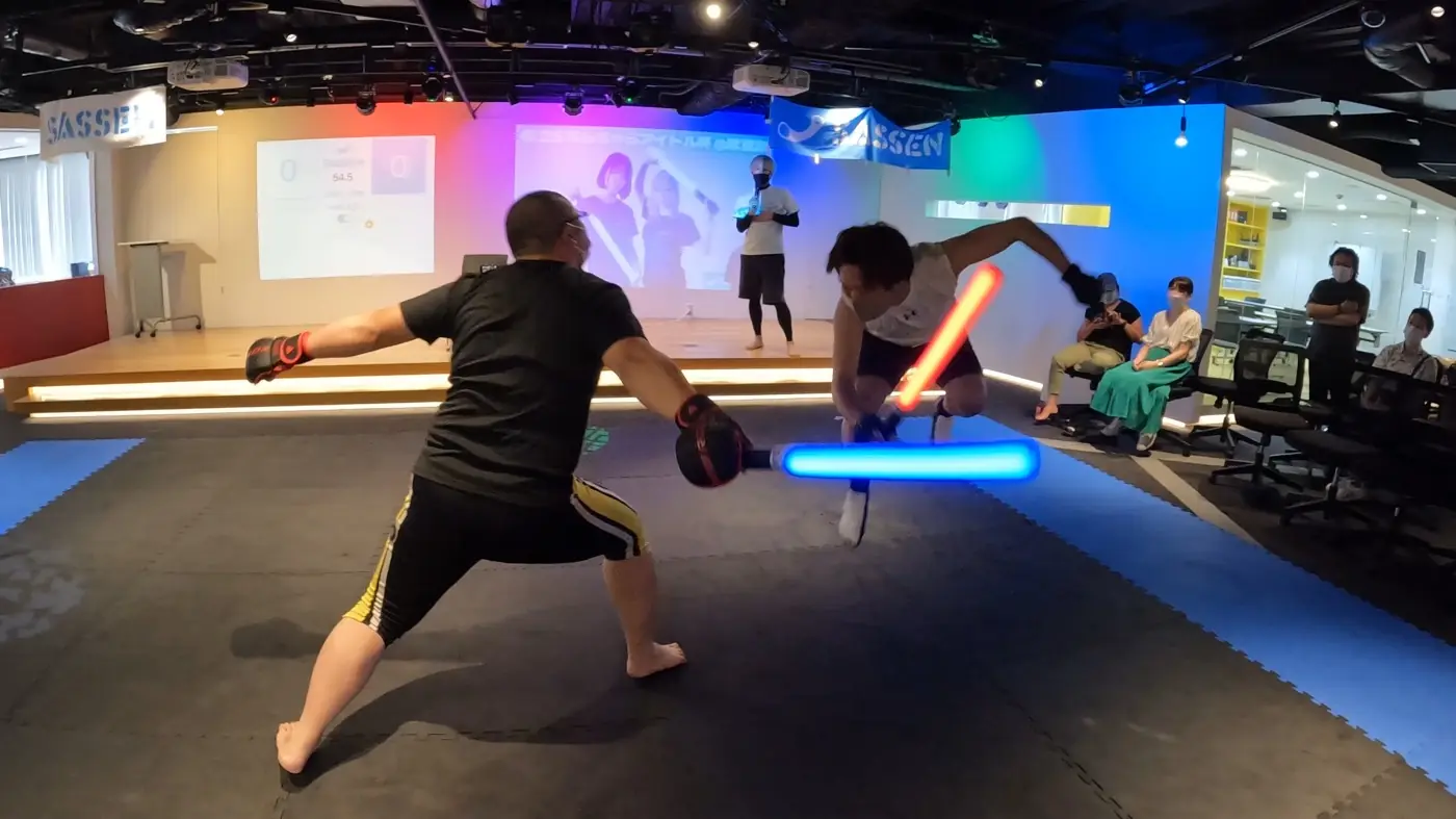 SASSENの試合風景